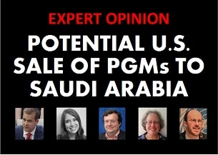 US PGMs Sales to Saudi Arabia