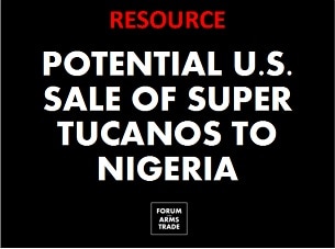 Potential Super Tucano Sale to Nigeria